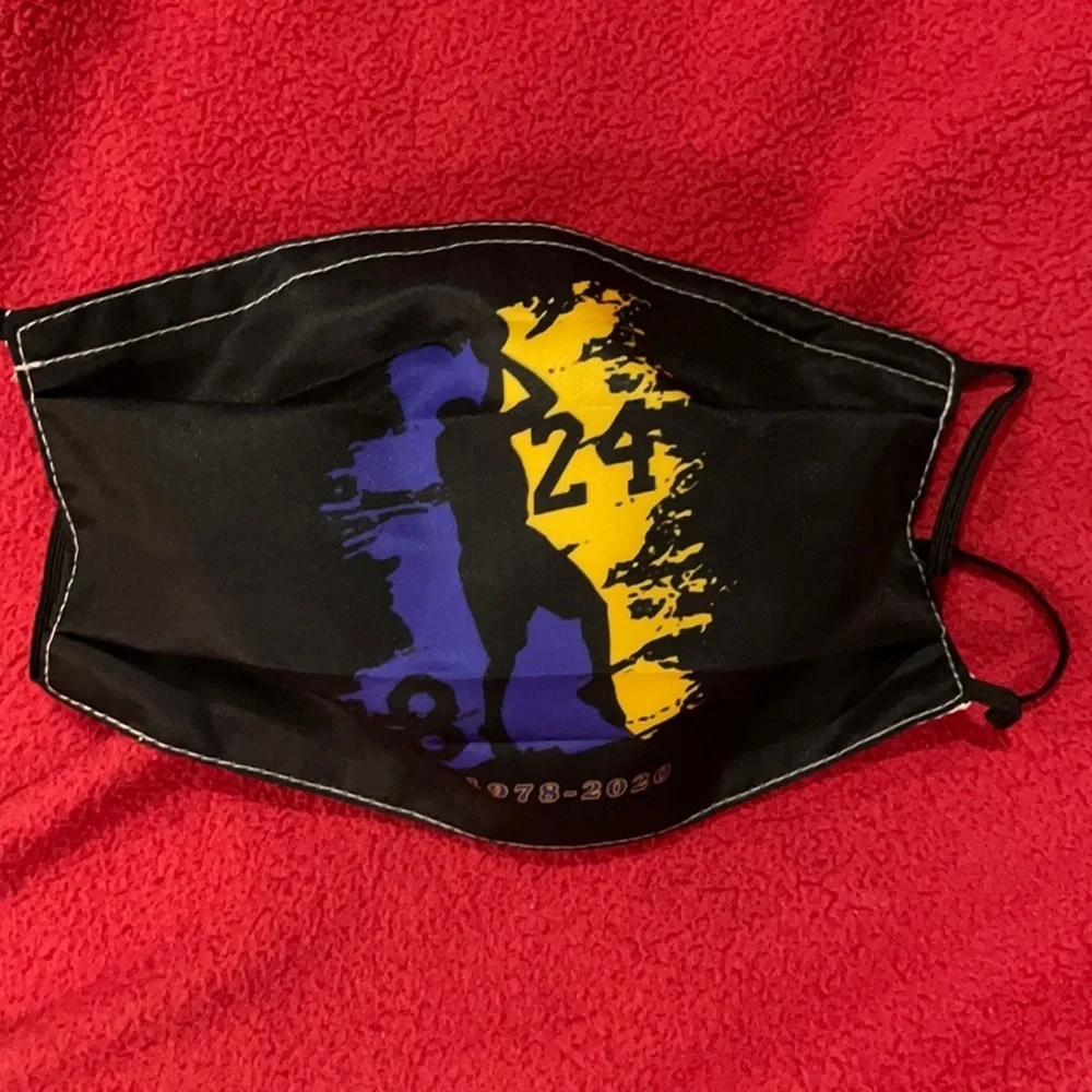 6/$20 New Kobe 24 1978-2020 face mask